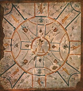 Plafond de la chambre de l