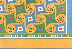 Peintures au plafond dans la tombe de Nes-pa-nefer-her, Sheikh Abd el-Qurna, Thèbes, Égypte, 1928 - Unbekannt
