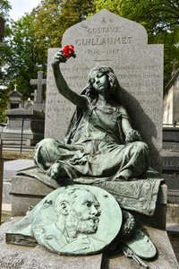 Cimetière de Montmartre/Tombe de Gustave Guillaumet/Avenue Rachel/PARIS XVIII/Seine/Ile de France/France - Unbekannt