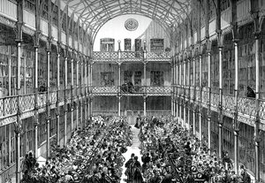 Hall central du Dépôt de vêtements de l