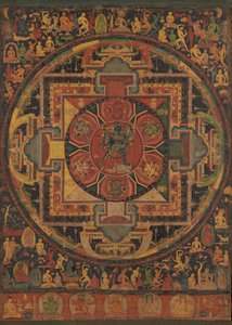 Mandala de Chakrasamvara, vers 1100