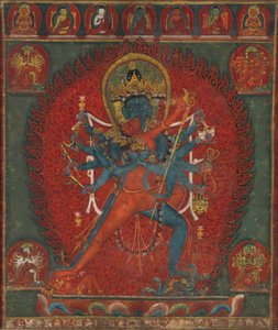 Chakrasamvara et Vajravarahi, 1575-1600