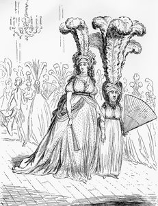 Personnages de la haute société..., 1795 - Unbekannt