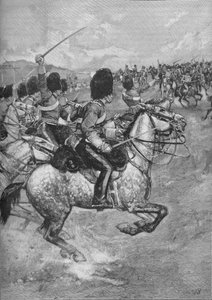 Charge de la brigade lourde à la bataille de Balaclava, 1854 - Unbekannt