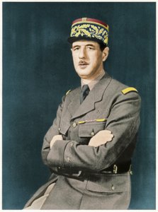 Charles André Joseph Marie De Gaulle, 1940