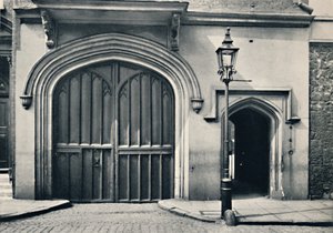 Chartreuse. Extérieur de la porte d