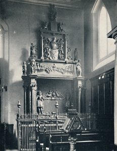 Chartreuse. Monument de Thomas Sutton dans la chapelle, 1925 - Unbekannt