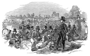 Agitation chartiste, la force de police sur Bonners Fields, 1848, 1900 - Unbekannt