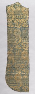 Fragment de chasuble avec animaux réalistes, vers 1420 - Unbekannt
