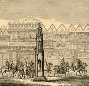 Cheapside Cross, tel qu