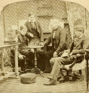 Échecs, années 1850 - Unbekannt