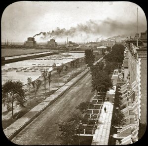 Chicago, Illinois, USA, fin du XIXe ou début du XXe siècle
