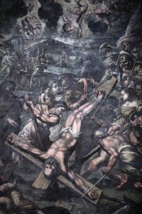 Chiesa della Grazia, Galatina, Apulia Peinture représentant la crucifixion de Saint Pierre, Galatina, Italie - Unbekannt