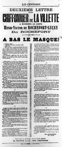 Chiffonnier de La Villette, des affiches politiques françaises de la Commune de Paris, mai 1871 - Unbekannt