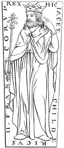 Childéric II vers 653-675, 12e siècle 1849 - Unbekannt