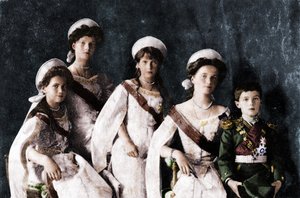 Enfants du tsar Nicolas II de Russie, vers 1910 - Unbekannt