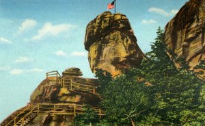Chimney Rock et Rock Pile, Caroline du Nord - Unbekannt