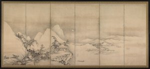 Paysage chinois, 1500s - Unbekannt