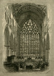 Chœur de la cathédrale, 1898