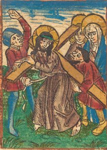 Le Christ portant la croix, vers 1490 - Unbekannt