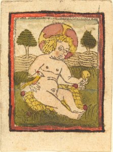 Enfant Jésus avec un oiseau