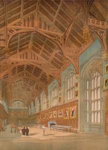 Salle de Christ Church, Oxford, vers 1845 - Unbekannt