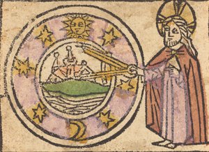Christ mesurant le globe, 14601470 - Unbekannt