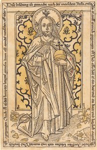 Christ en Salvator Mundi, vers 1470 - Unbekannt