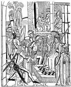 Le Christ devant Pilate, 1488