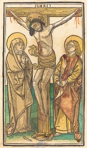 Christ en croix, vers 1485 - Unbekannt