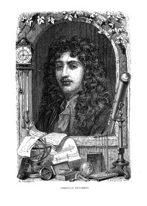 Christiaan Huygens 1629-1695, physicien, mathématicien et astronome néerlandais, c1870
