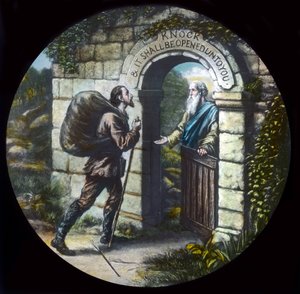 Chrétien à la porte - Unbekannt