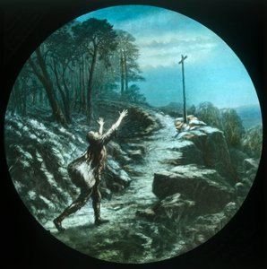Christian voit la croix