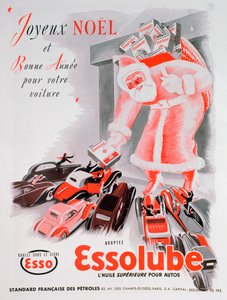 Publicité de Noël pour l