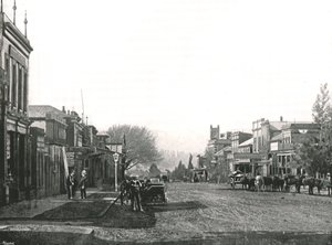 Church Street, Maritzburg, Afrique du Sud, 1895