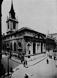 Église Saint-Laurent, Jewry, City de Londres, vers 1910 - Unbekannt