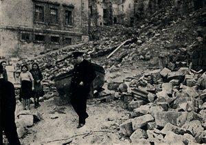 Churchill visite Malte bombardée, 1943, 1945 - Unbekannt