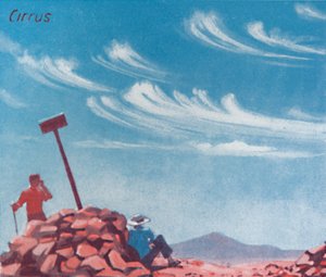 Cirrus - Une douzaine des principales formes de nuages dans le ciel, 1935