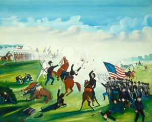 Bataille de la guerre civile - Unbekannt