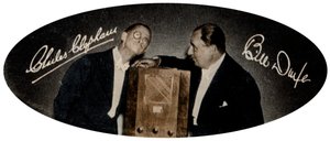 Clapham et Dwyer, humoristes musicaux et radiophoniques, 1935
