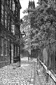 Cliffords Inn, vue vers le nord, 1903 - Unbekannt