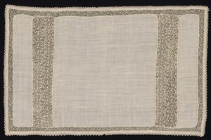 Tissu avec animaux ailés et à deux queues, XVIIe-XVIIIe siècle - Unbekannt