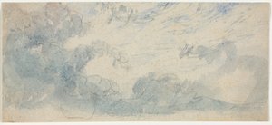 Étude de nuages, 1800s - Unbekannt