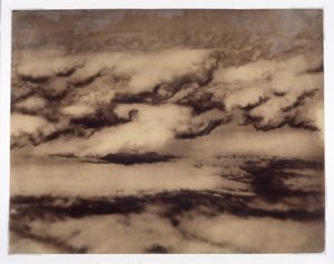 Étude de nuages, vers 1840 - Unbekannt