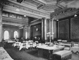 Salle de café du Carlton Club, Londres