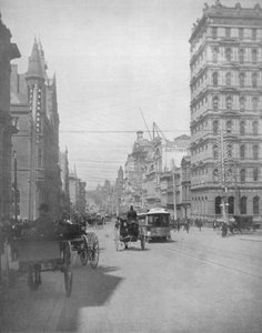 Rue Collins, Melbourne, 19e siècle