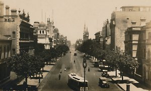 Rue Collins, Melbourne, Australie, vers les années 1920 - Unbekannt