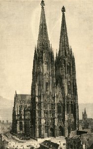 Cathédrale de Cologne, 1890