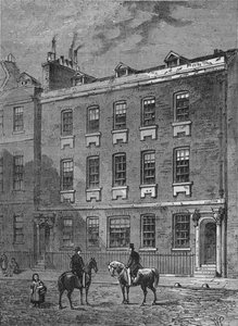 Maison du colonel Blood, Westminster, Londres, vers 1870-1878 - Unbekannt