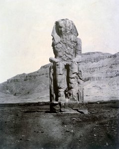 Colosses de Memnon, Thèbes, Égypte, 1852 - Unbekannt